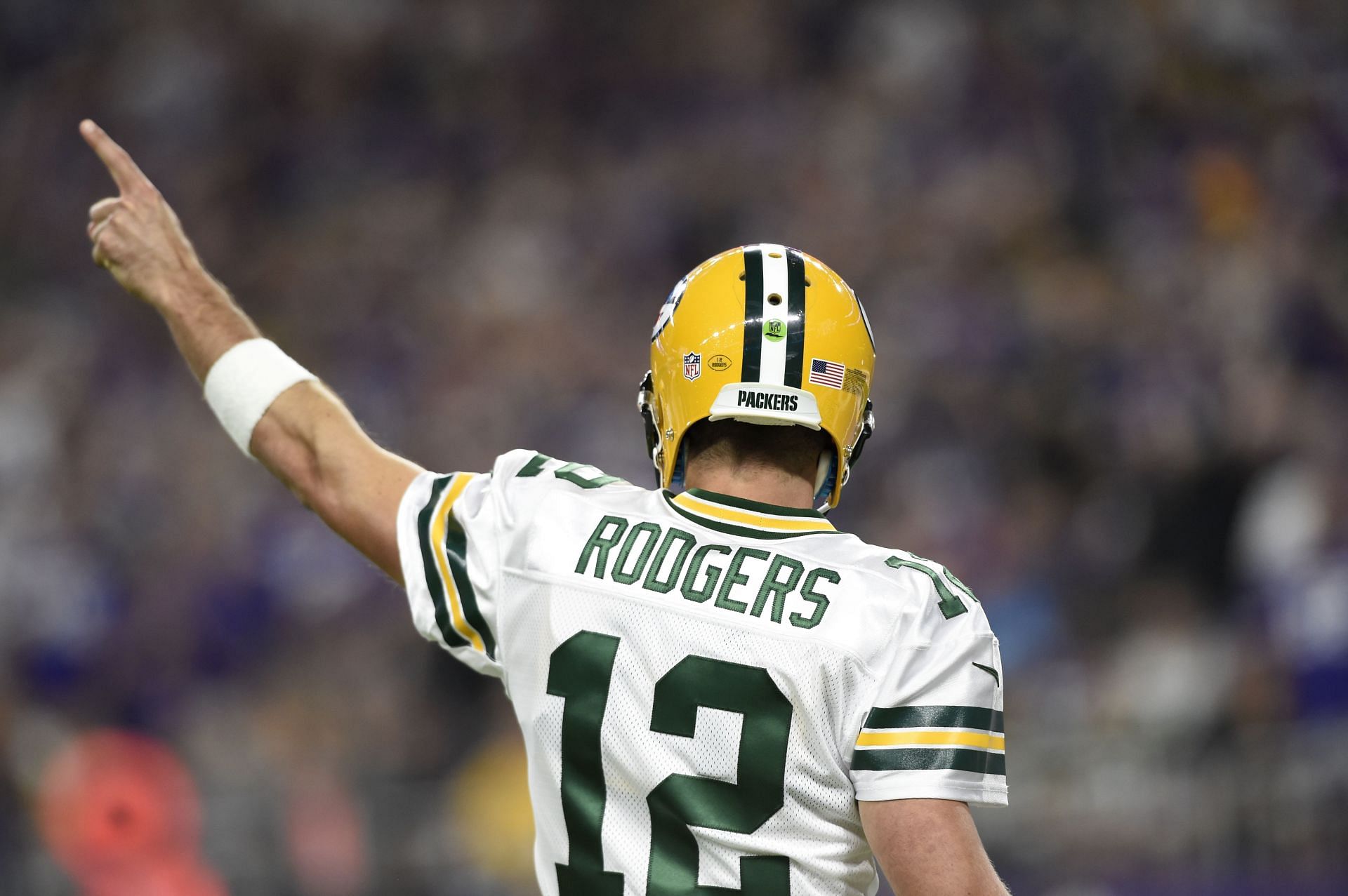 Green Bay Packers quarterback Aaron Rodgers