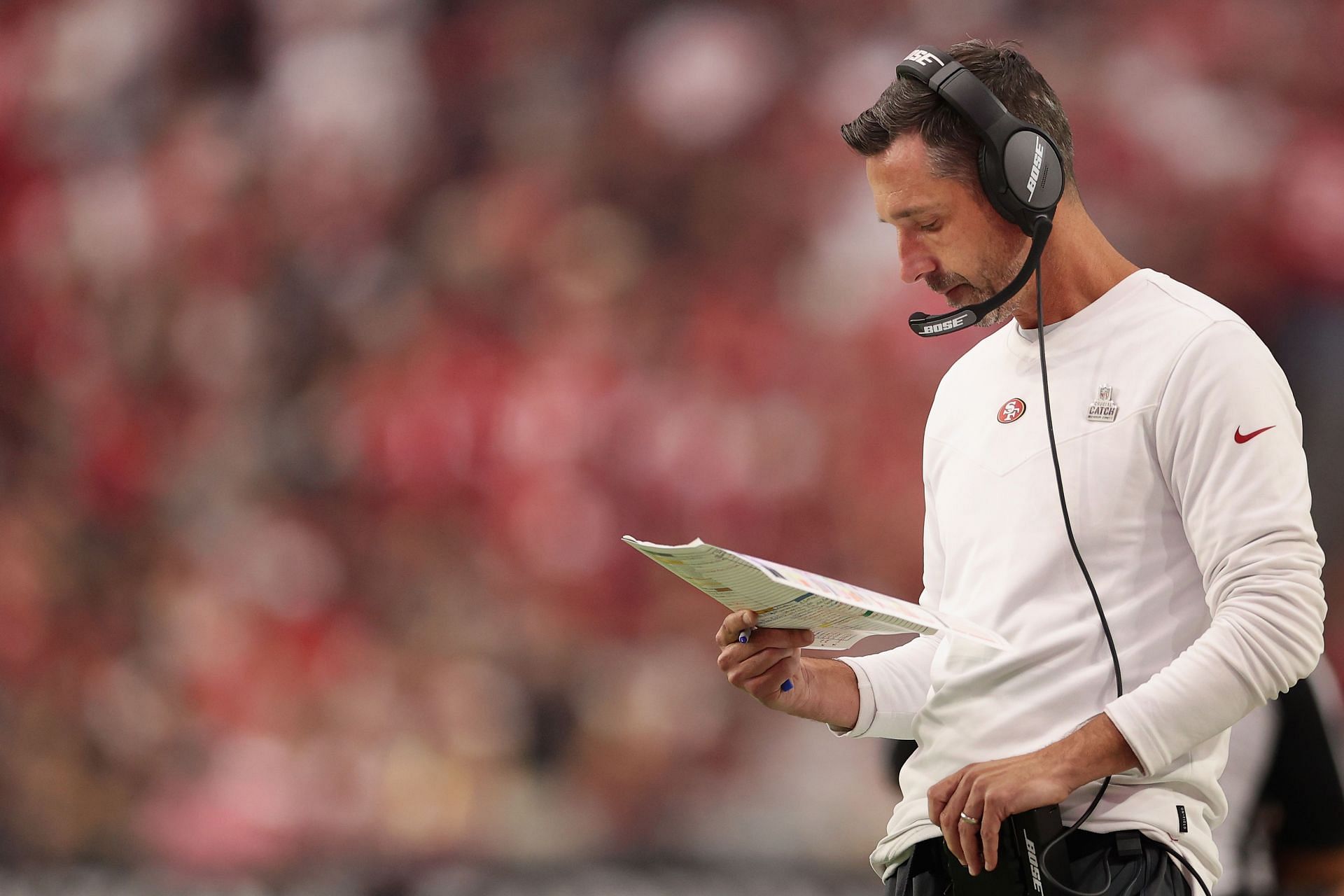 San Francisco 49ers head coach Kyle Shanahan may have more control than others in his position