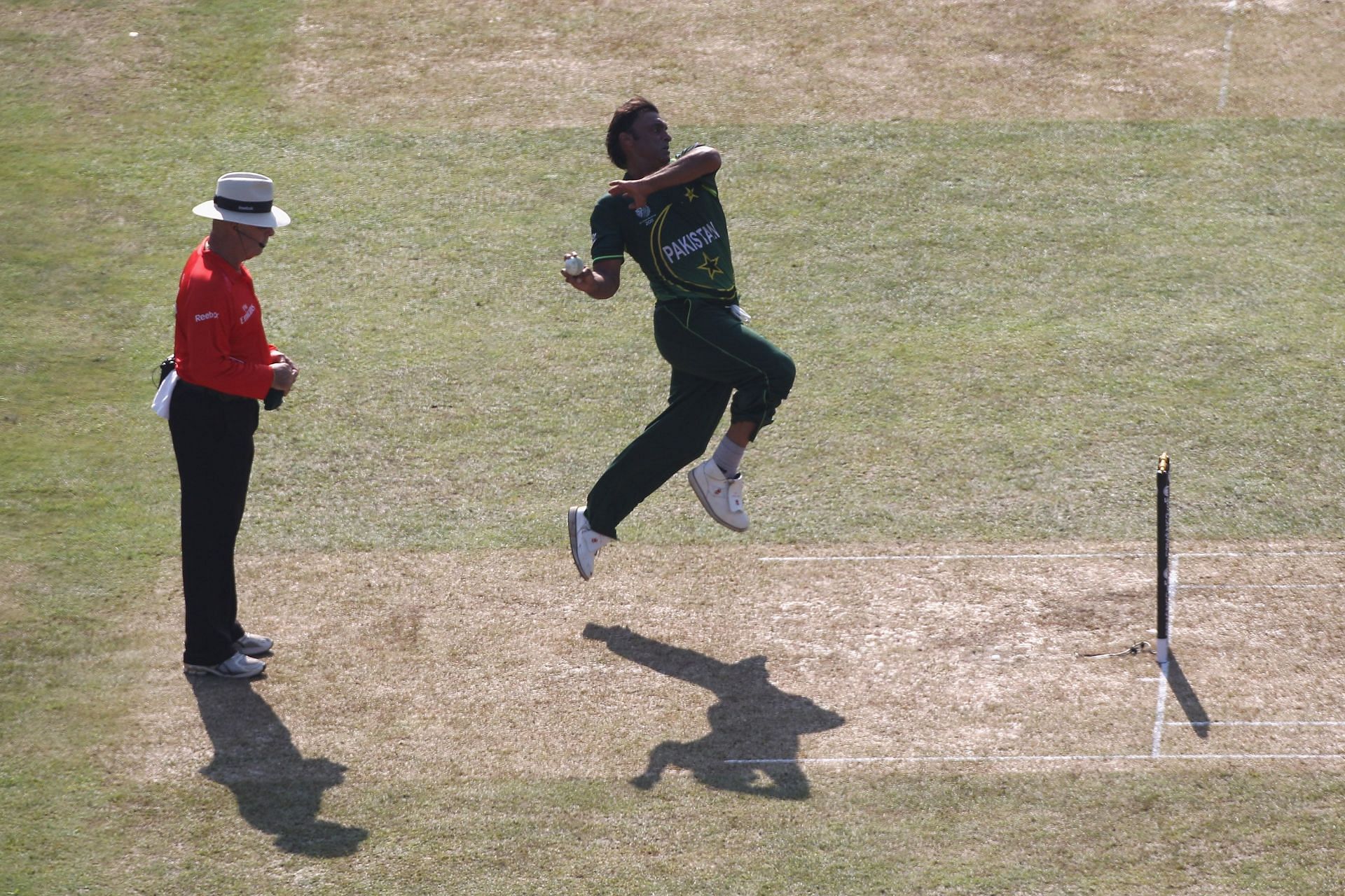 Shoaib Akhtar has bowled the fastest delivery in international cricket. Pic: Getty Images