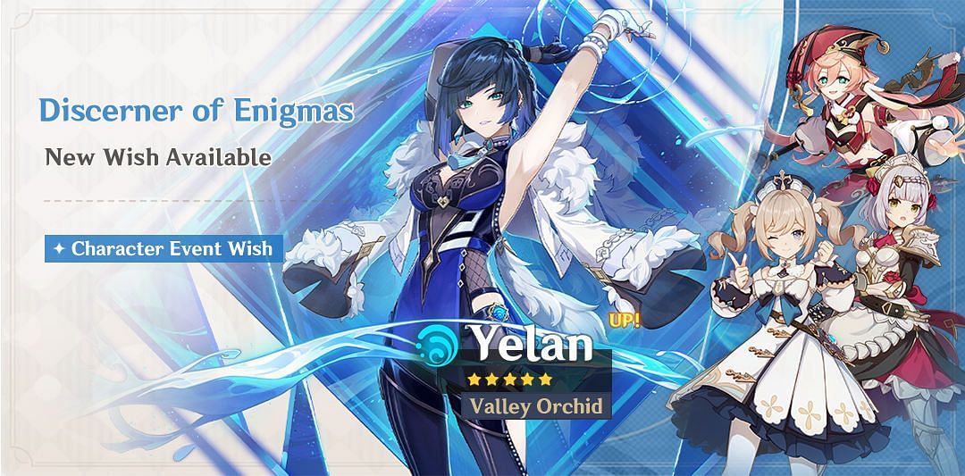 Version 2.7] Yelan, Xiao, Yanfei, Noelle & Barbara Materials