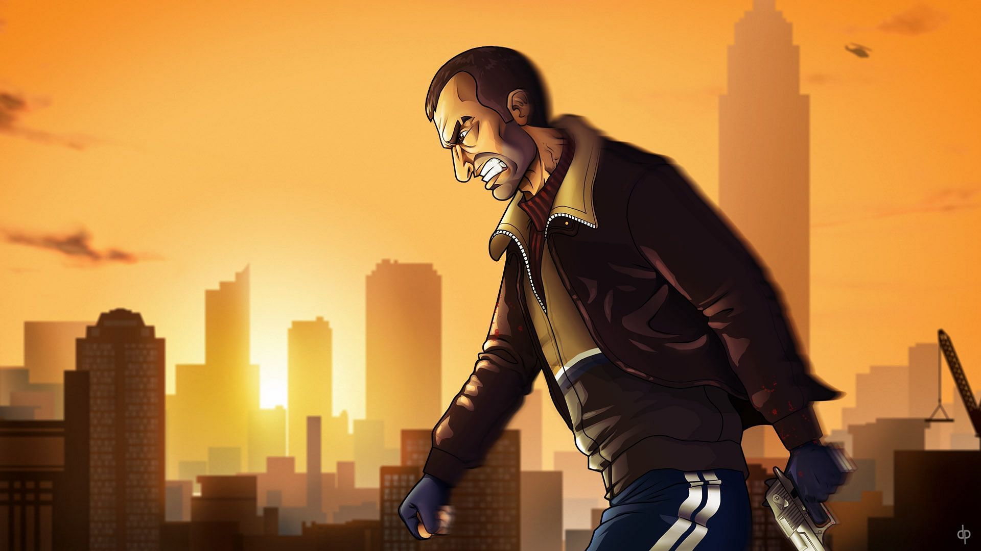 GTA 4 may be old, but it is still regarded as one of the best (Image via DeviantArt)