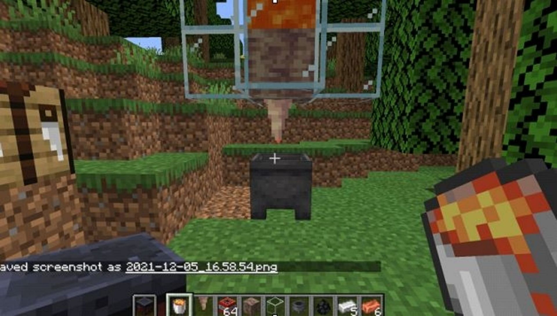 Lava can be dangerous, but it&#039;s well worth the investment (Image via Mojang)