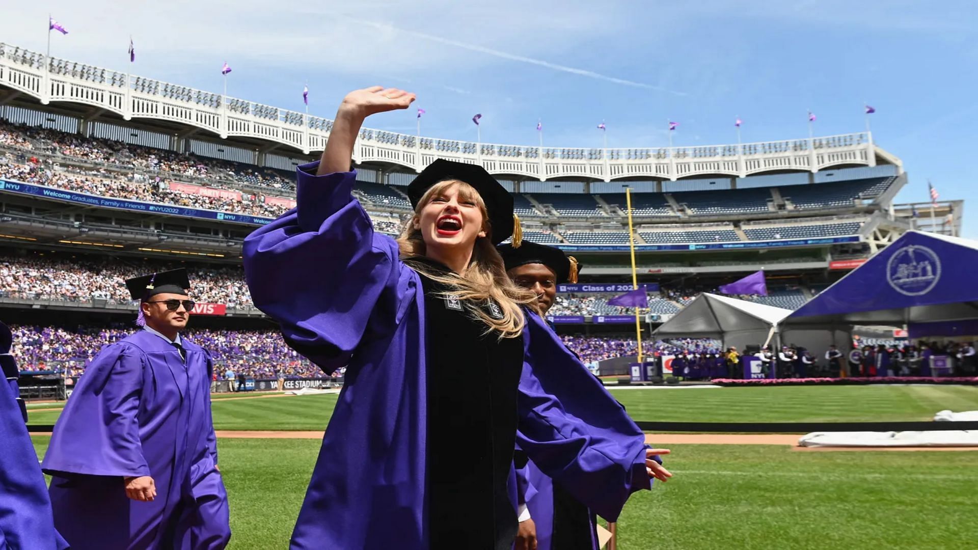 Taylor Swift received an honorary Doctor of Fine Arts degree ( Image via Angela Weiss/ Getty Images)