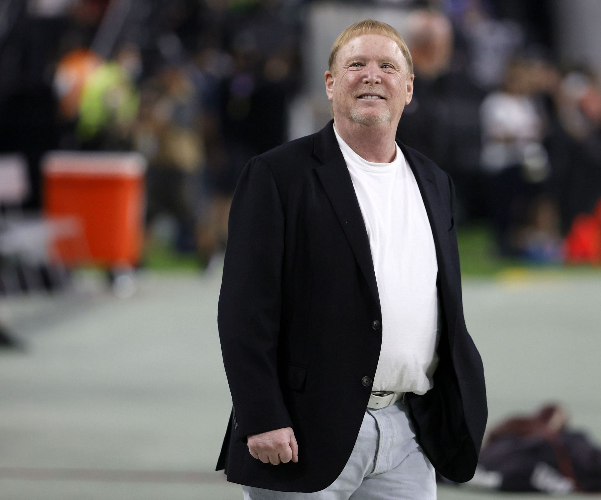 Las Vegas Raiders owner Mark Davis NFL Commissioner Roger Goodell