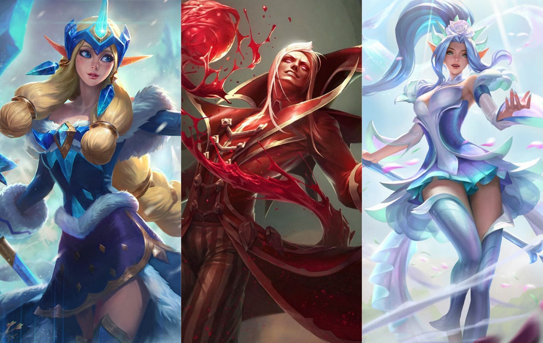 Healing and Shielding are to be nerfed in League of Legends patch 12.10 (Images via Riot Games)