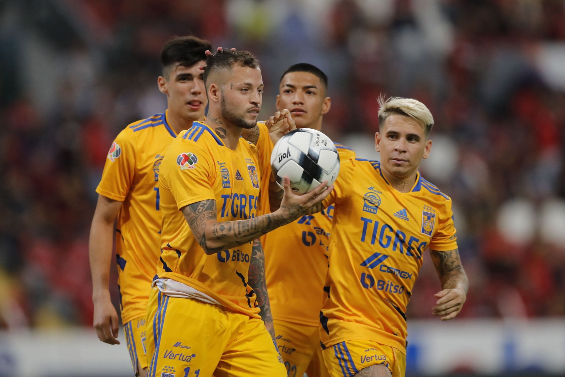 Mexican club Tigres UANL in Liga MX action