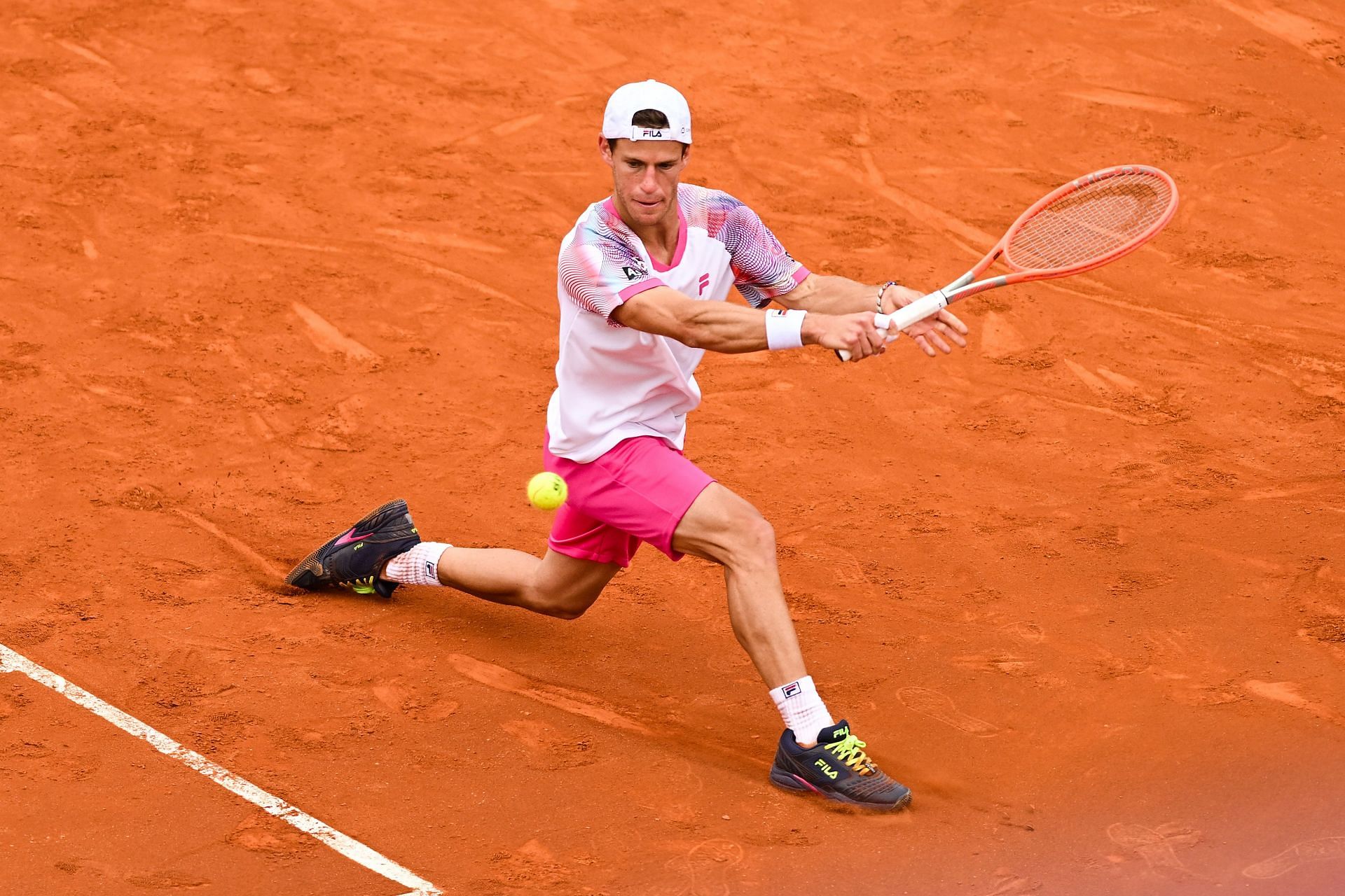 Deigo Schwartzman at the 2022 Barcelona Open