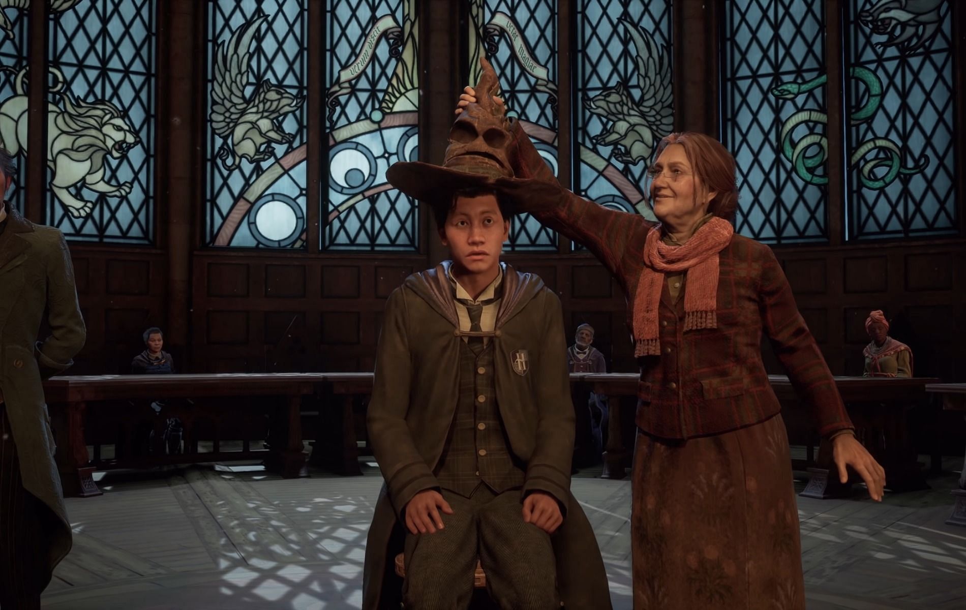 The Sorting Ceremony (Image via Hogwarts Legacy)