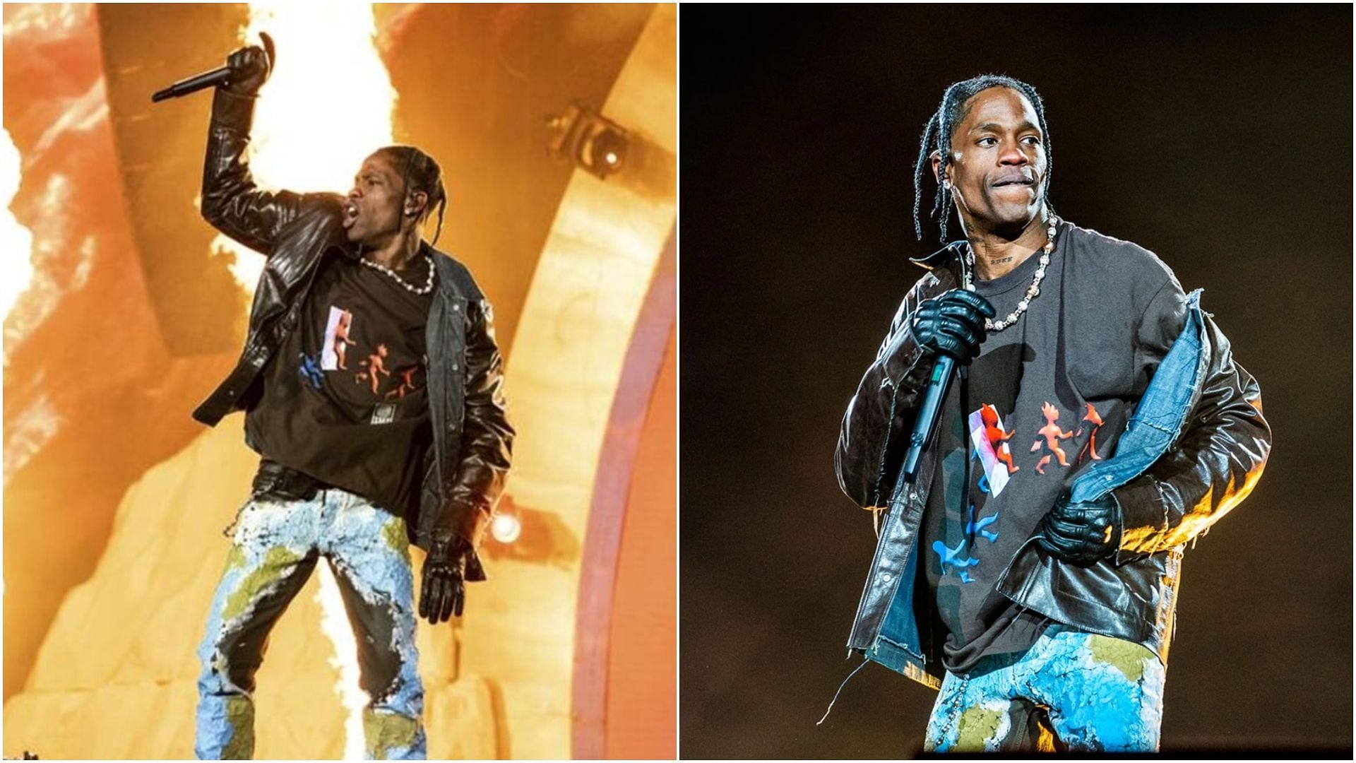 Travis Scott has been sued for wrongful death by a woman who suffered miscarriage. (Images via AP)