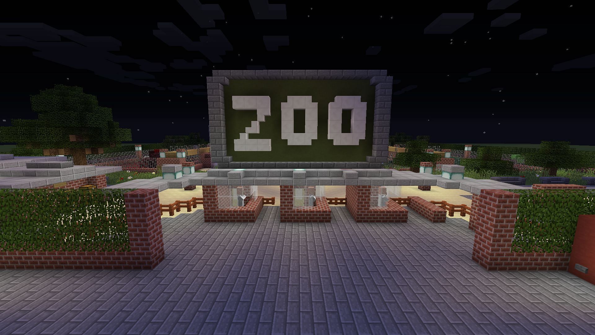 Minecraft how to design and build a zoo