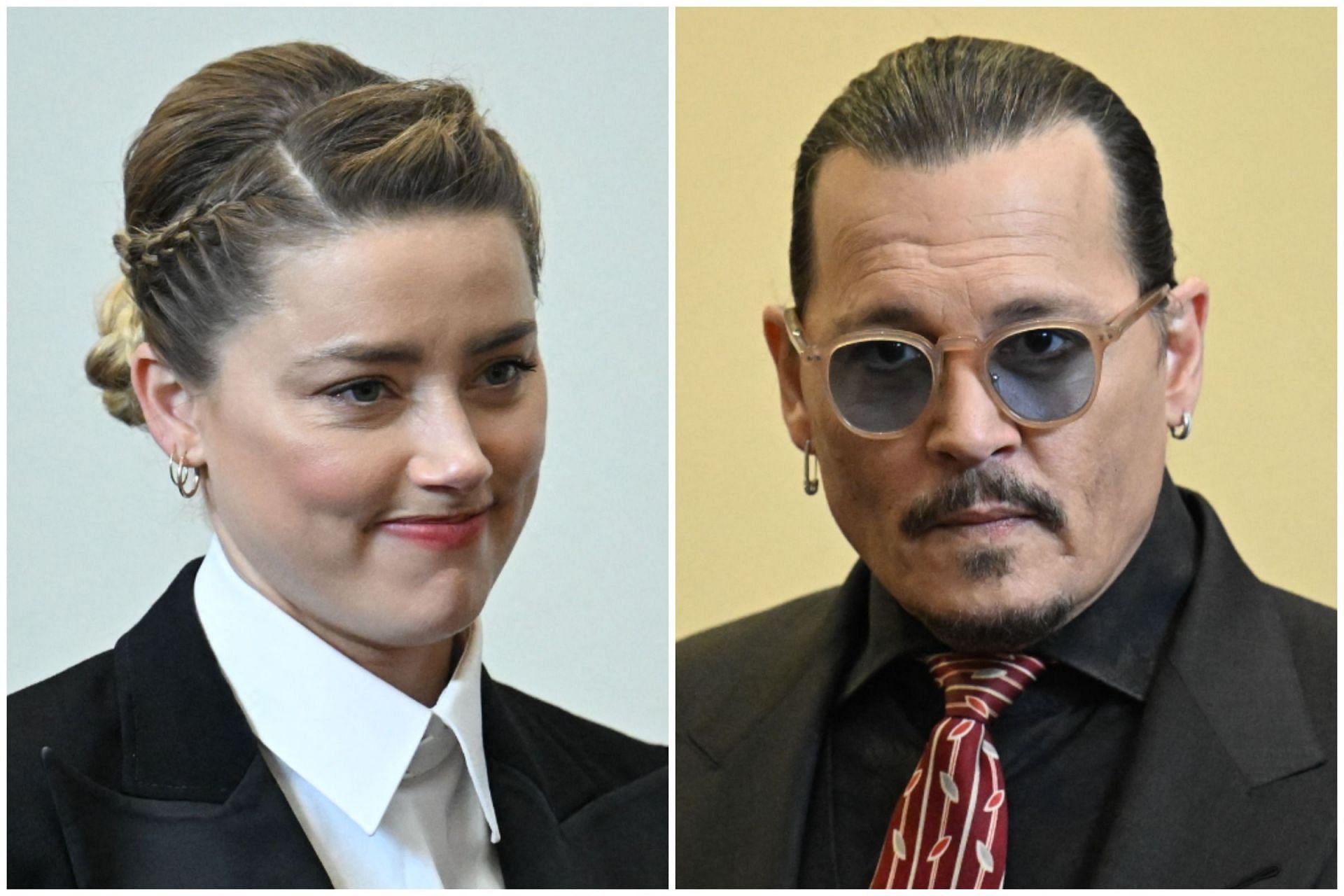 Johnny Depp and Amber Heard ( Image via JIM WATSON/POOL/ Getty Images)