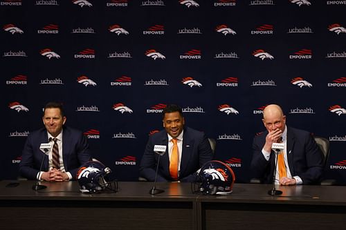 Denver Broncos Introduce Quarterback Russell Wilson