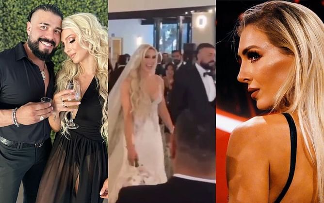 Watch: WWE Superstar Charlotte Flair ties the knot with Andrade El Idolo