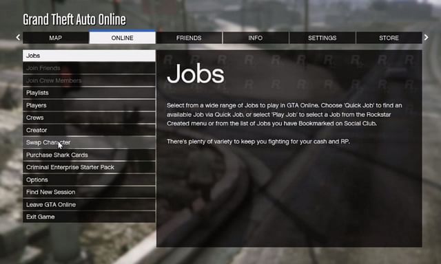 gta 5 how to swap characters pc