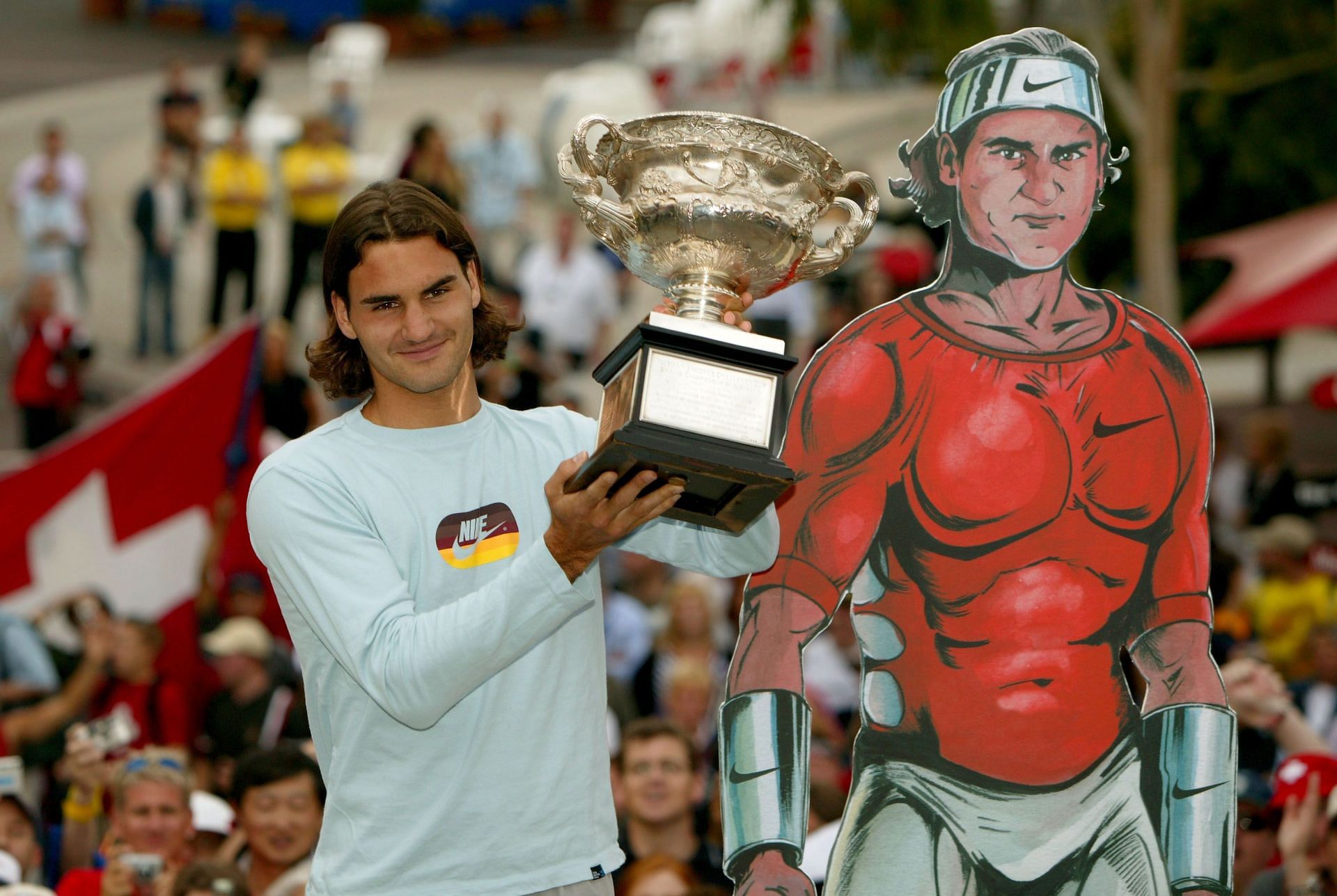 Roger Federer had only two Slam titles when Nadal failed to reach a clay Masters 1000 final in 2004