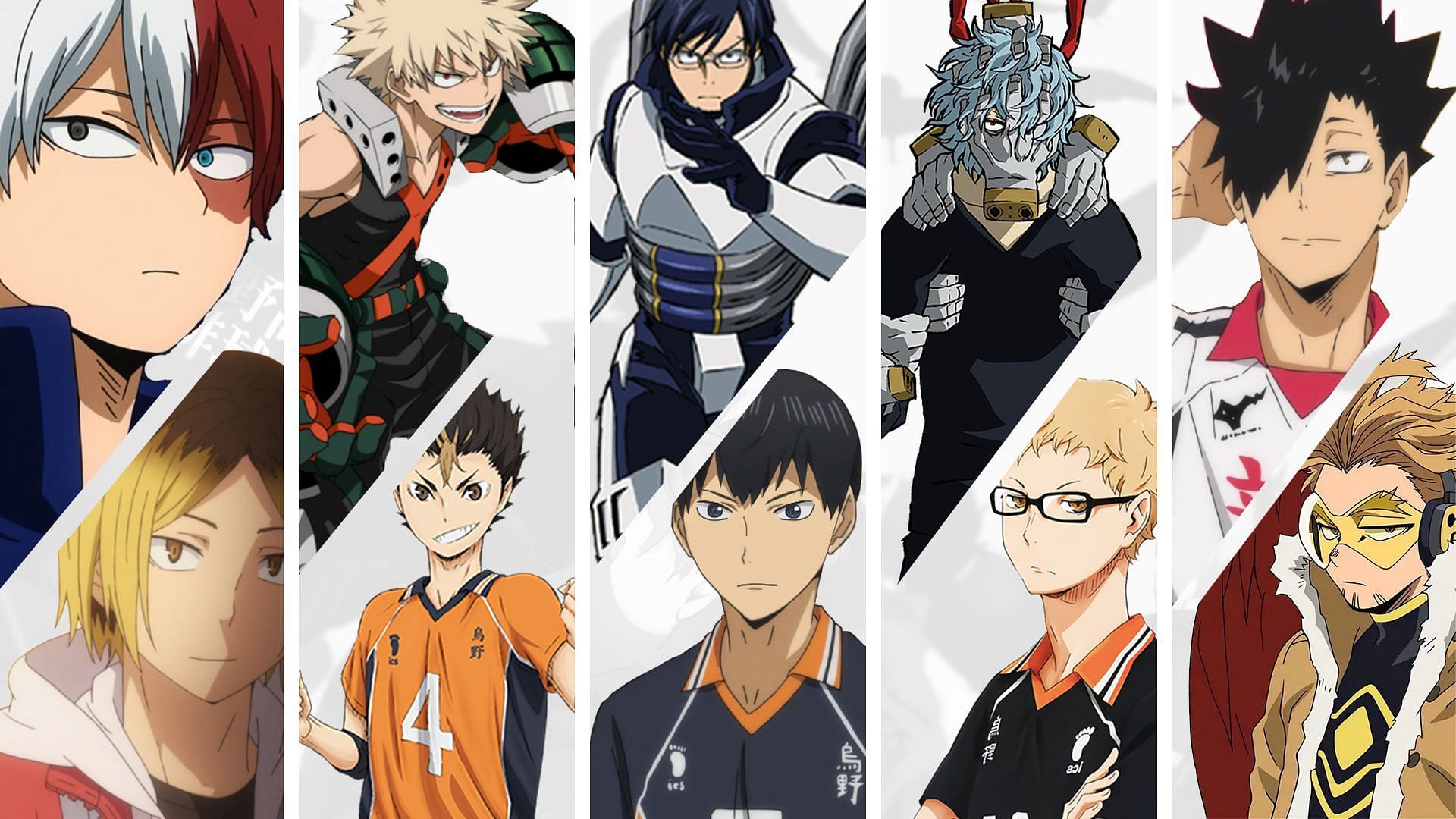 My Hero Academia and Haikyuu!! share nearly 20 voice actors (Image via Sportskeeda)