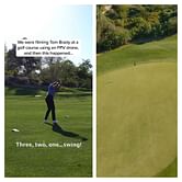 "This has to be one of the fakest things I’ve seen" - NFL fans accuse Tom Brady of faking drone video of epic golf shot