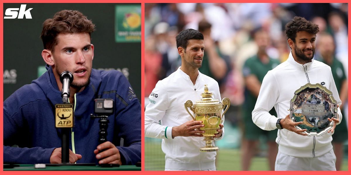 Dominic Thiem gave his two cents on Wimbledon not carrying ranking points this year
