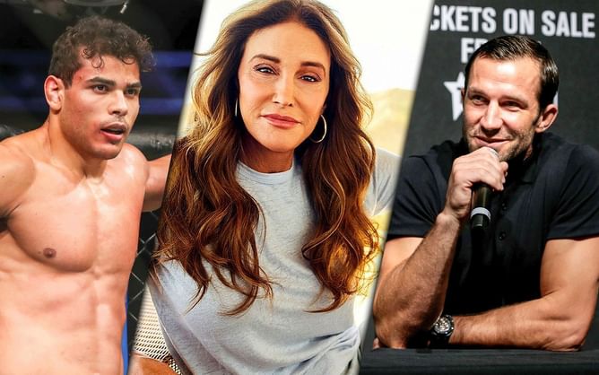 "He might come out looking like Caitlyn Jenner" - Luke Rockhold hilariously trolls Paulo Costa for "cosmetic work"