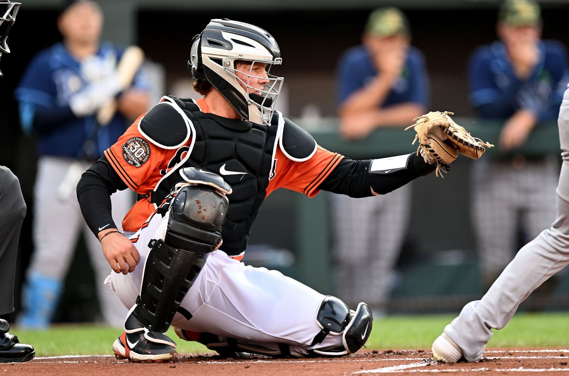 Tampa Bay Rays v Baltimore Orioles - The young catcher and MLB top prospect made his Major League debut this weekend to a standing ovation against the Tampa Bay Rays.