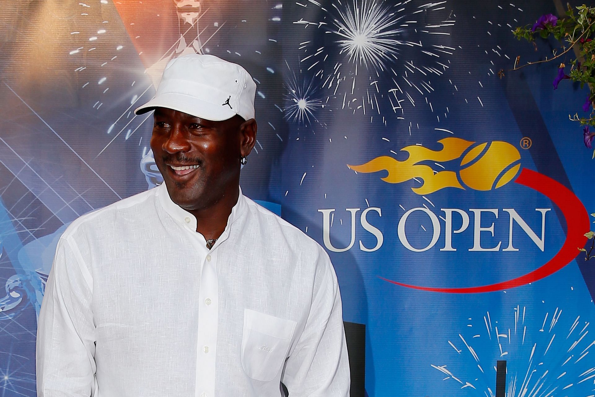 Michael Jordan at the 2014 US Open