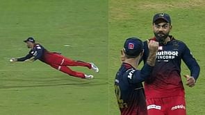 IPL 2022: [Watch] Glenn Maxwell's one-handed flying catch sends back Shubman Gill