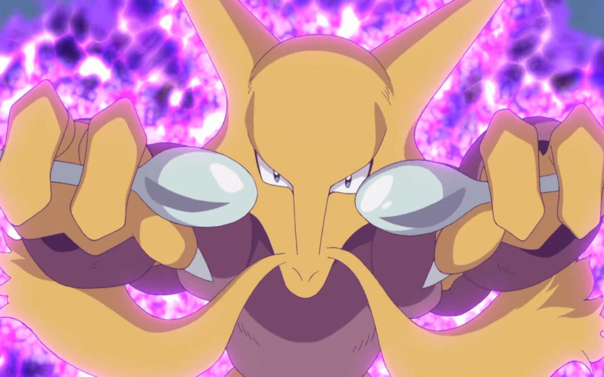 Alakazam is one of the most powerful Psychic-types (Image via The Pokemon Company)