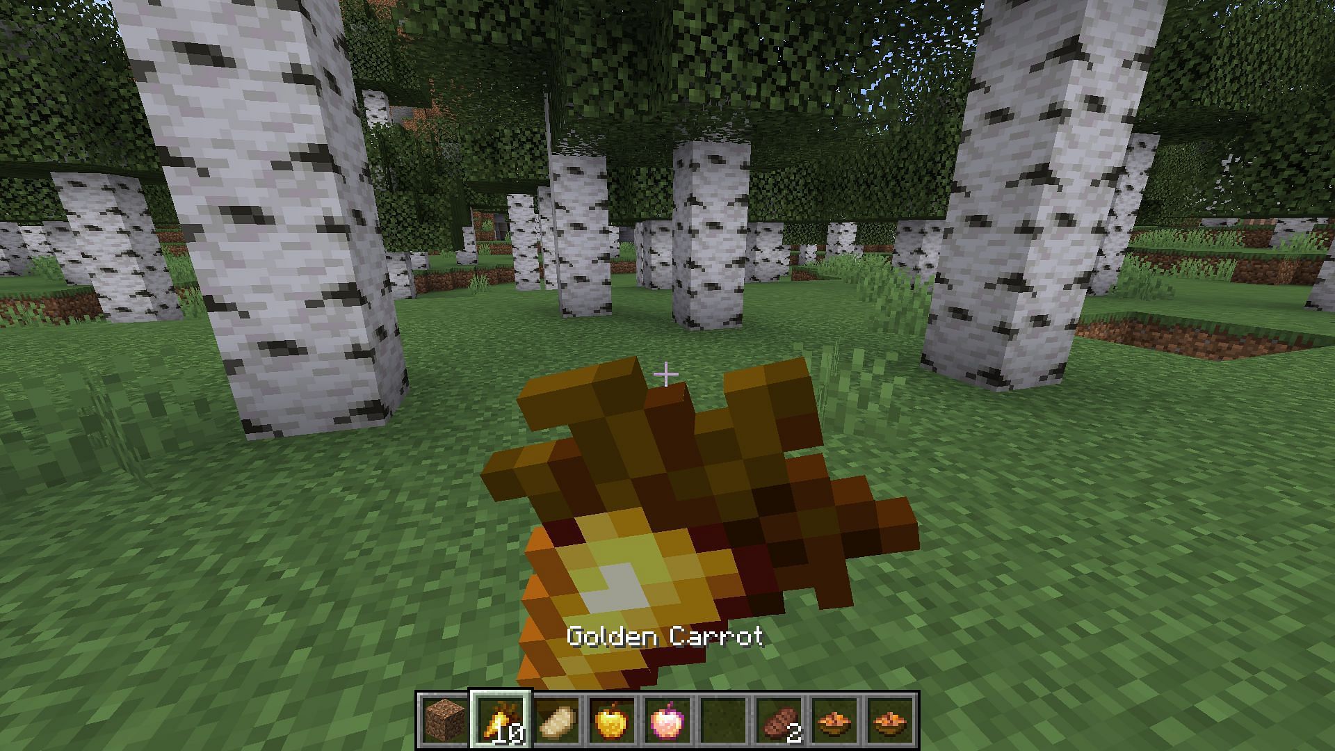Golden Carrot (Image via Minecraft)