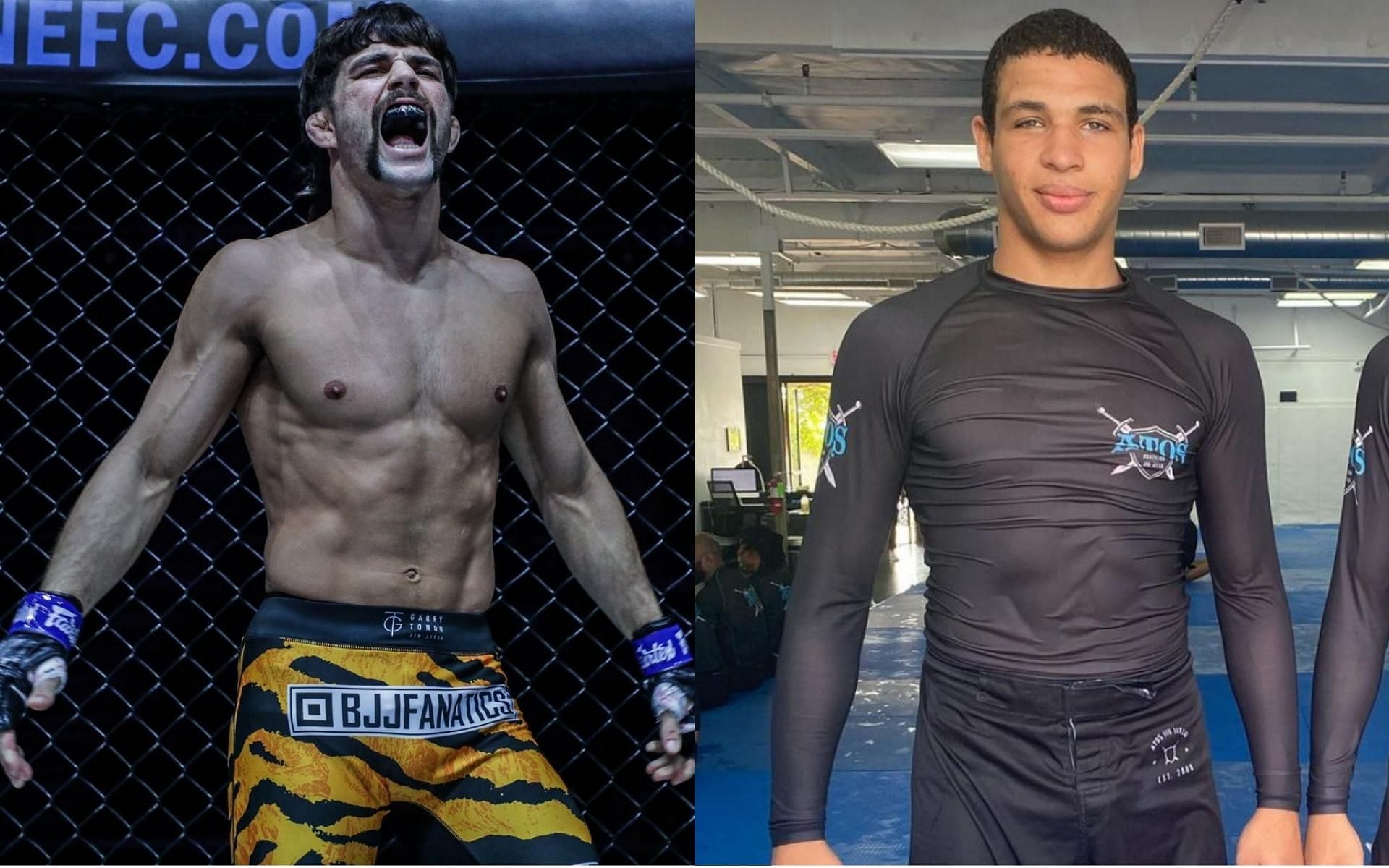 Garry Tonon (left) will face Tye Ruotolo in a submission grappling match at ONE 157. (Images courtesy of ONE Championship)