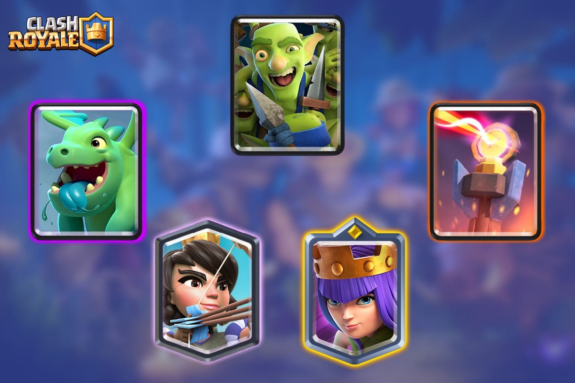 5 best anti-air cards for Super Witch Crown challenge in Clash Royale (Image via Sportskeeda)