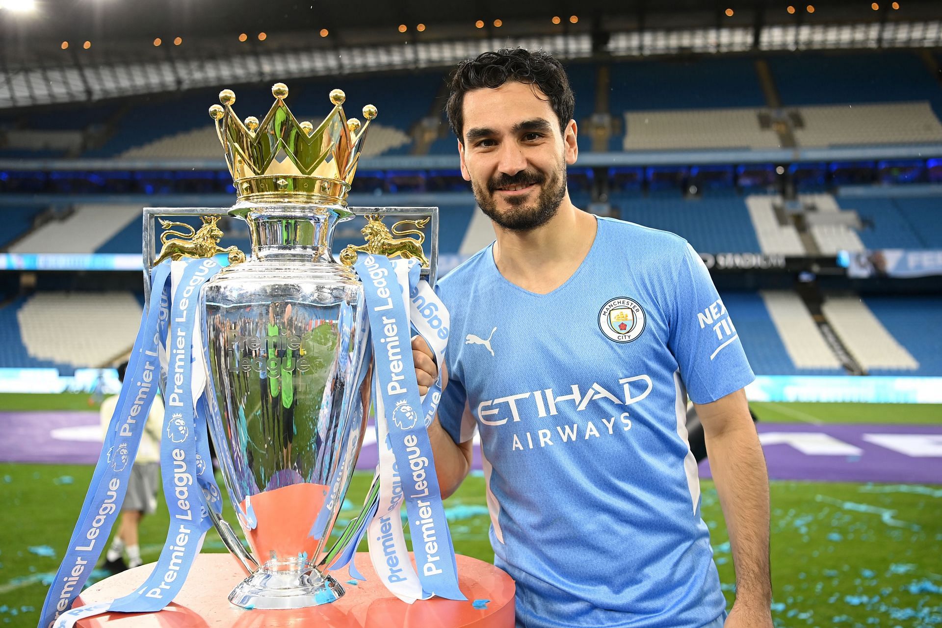 Ilkay Gundogan may have ended his City career with the Premier League