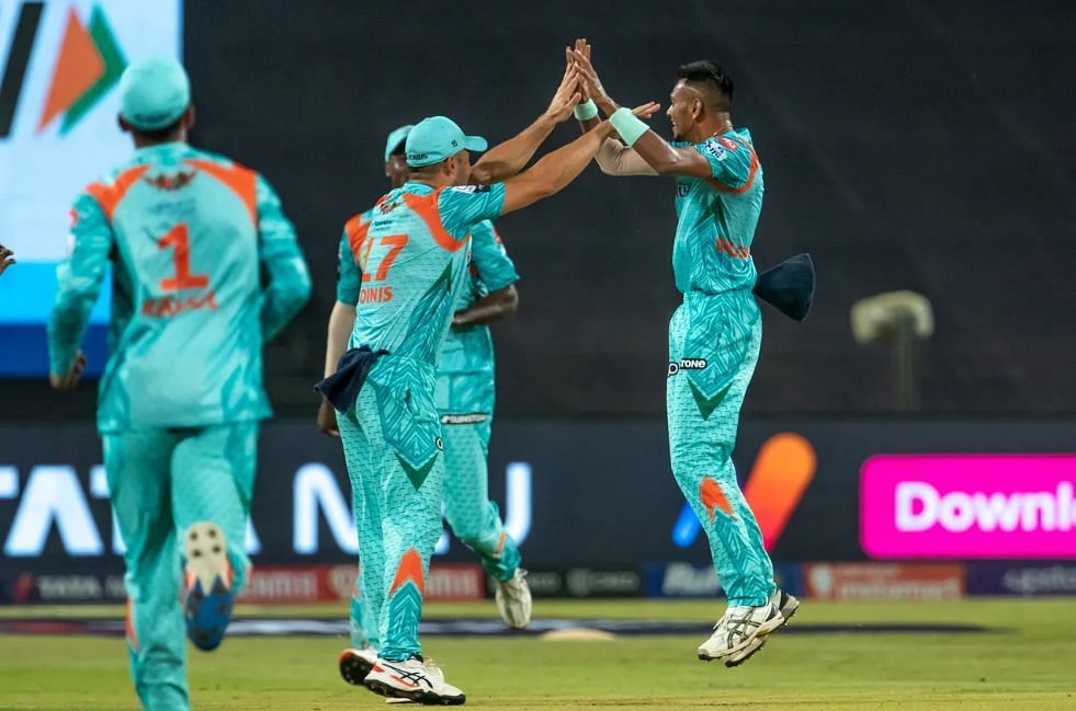 Dushmantha Chameera dismissed Shreyas Iyer with a short ball [P/C: iplt20.com]