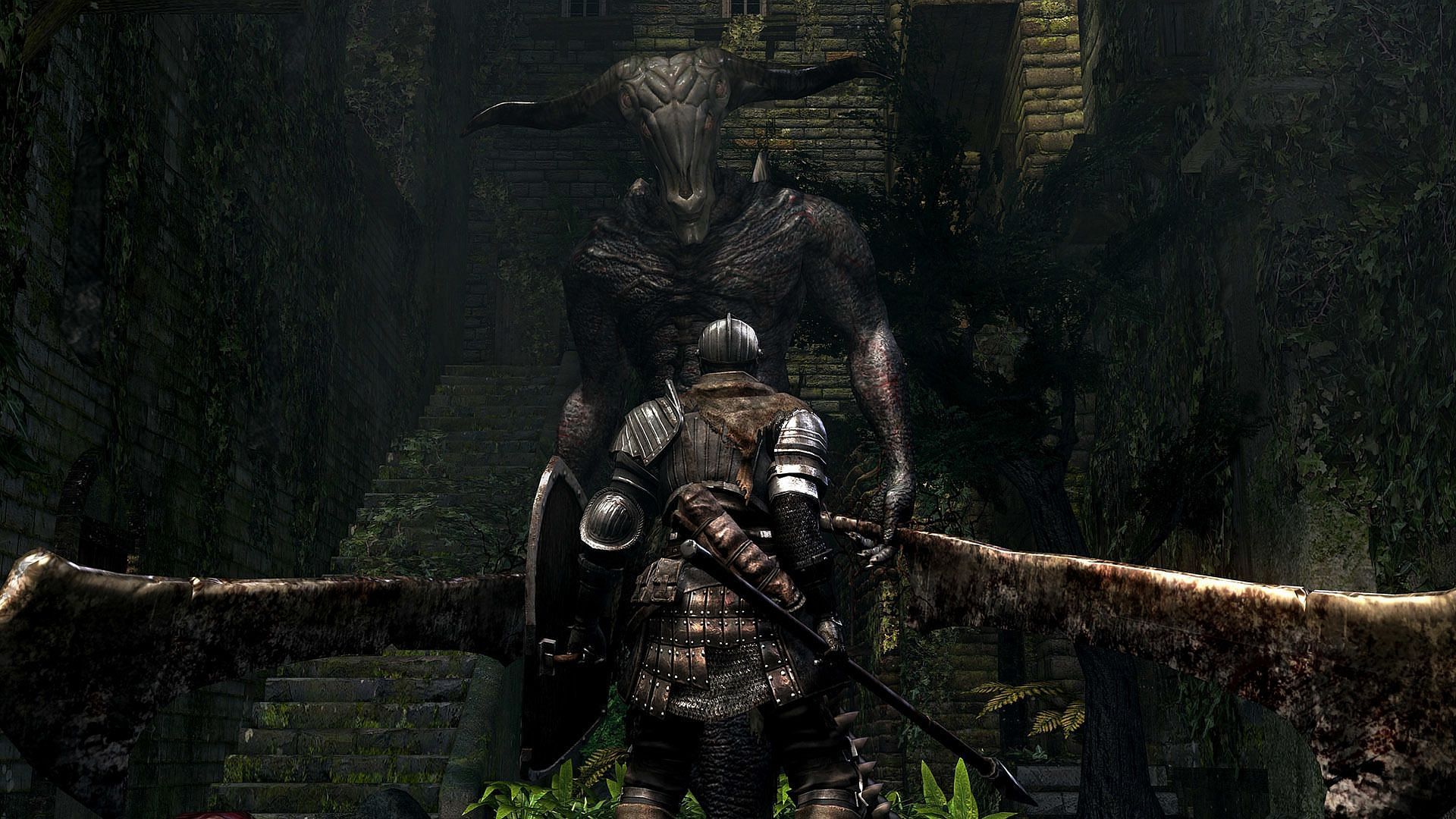 Capra Demon is extremely hard to beat (Image via FromSoftware)