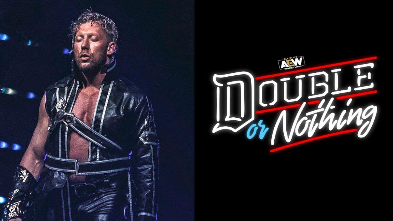 Omega during the inaugural AEW Double or Nothing.