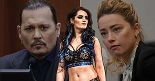 WWE Superstar Paige gives candid thoughts on the ongoing Johnny Depp v. Amber Heard Trial