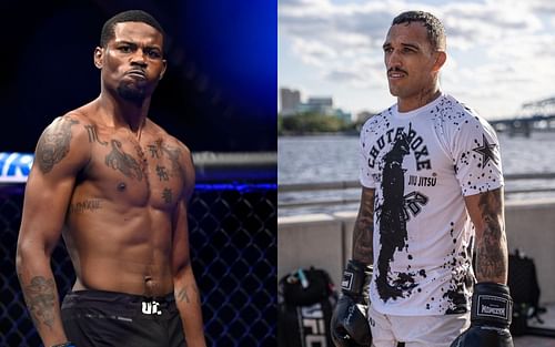 Kevin Holland (L) and Charles Oliveira (R) [Right image via @charlesdobronxs on Instagram]