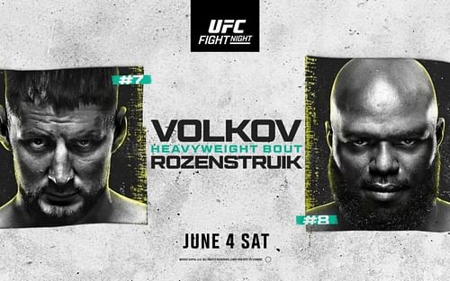 Alexander Volkov (left) vs. Jairzinho Rozenstruik (right) is this weekend's headline bout [Image via @jairzinho.rozenstruik on Instagram]