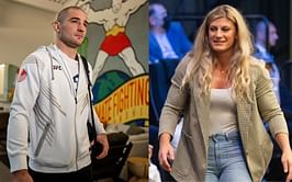 "Stay in the PFL take your easy Ws" - Sean Strickland takes a jab at Kayla Harrison for struggling against "low level" opponent