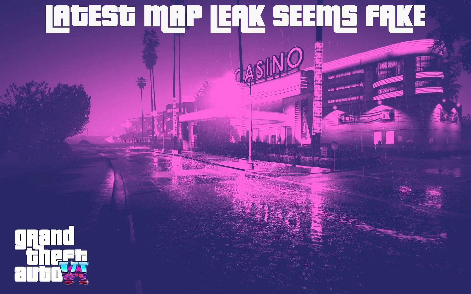 New GTA 6 Map Leaks, Of Course It's Fake - autoevolution