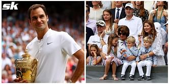 "She never let me forget real life during the stressful everyday life on tour" - Roger Federer on wife Mirka