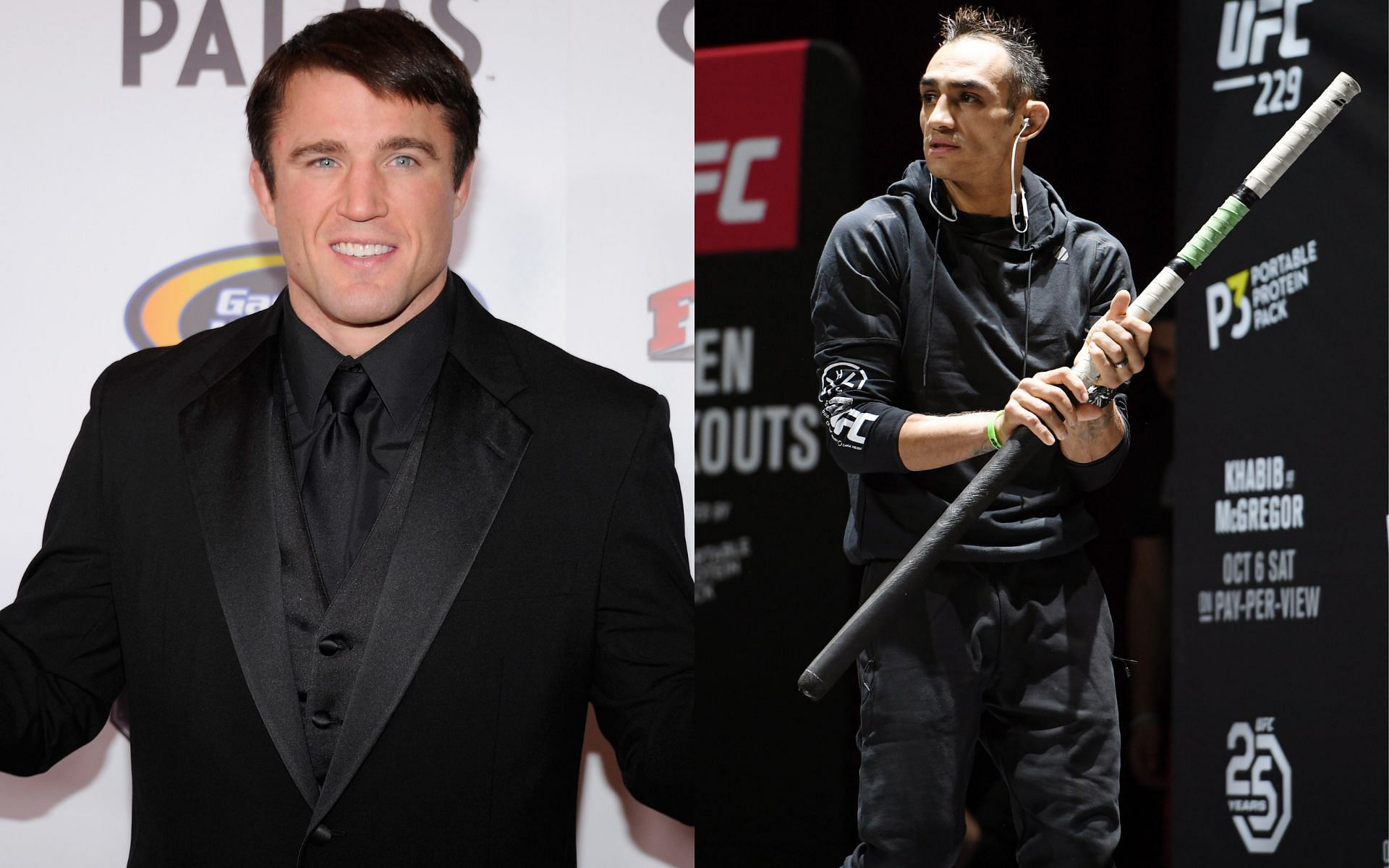 Chael Sonnen (left); Tony Ferguson (right)