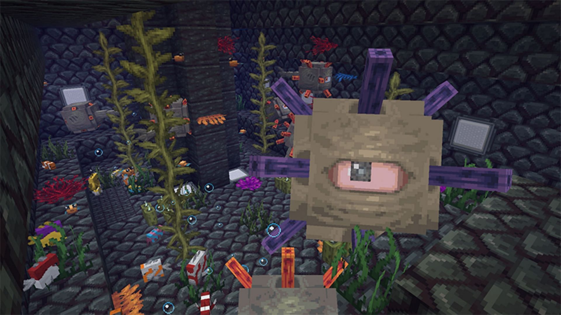 Mythic introduces both realism and fantasy elements (Image via Mojang)