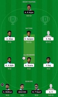 MRC vs AGR Fantasy Suggestion Team 1