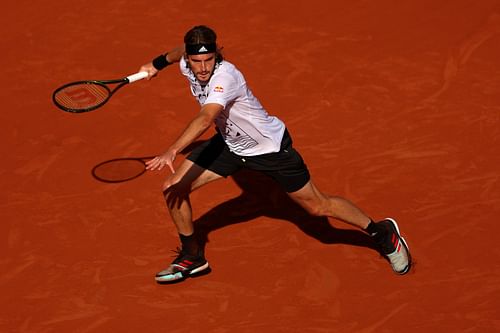 Stefanos Tsitsipas at the 2022 French Open - Day Seven