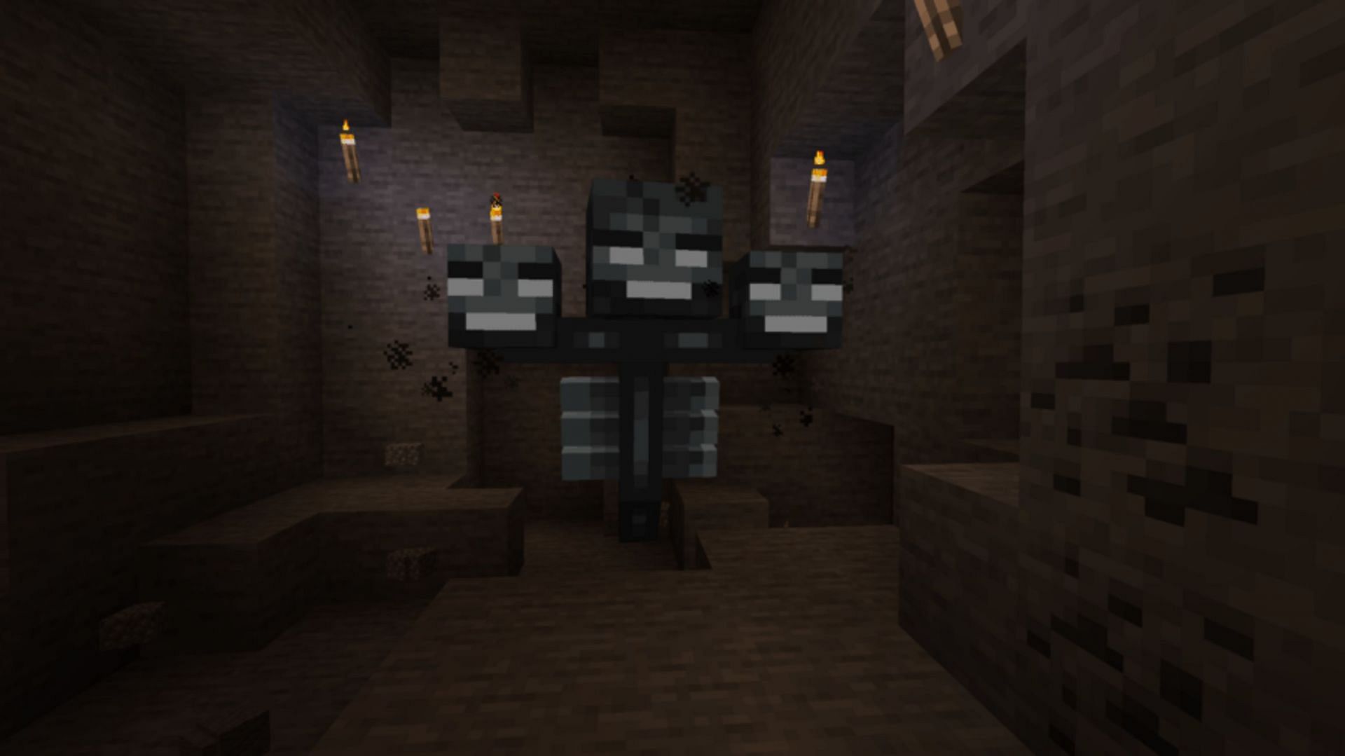 The Wither must be summoned by players to fight it (Image via Mojang)
