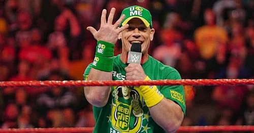 John Cena has sent a message to one of the most popular stars of all time