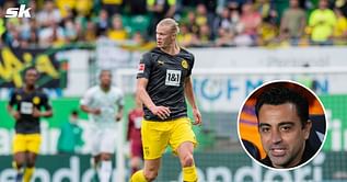 Barcelona boss Xavi explains why the club couldn't make a move for Manchester City's new signing Erling Haaland