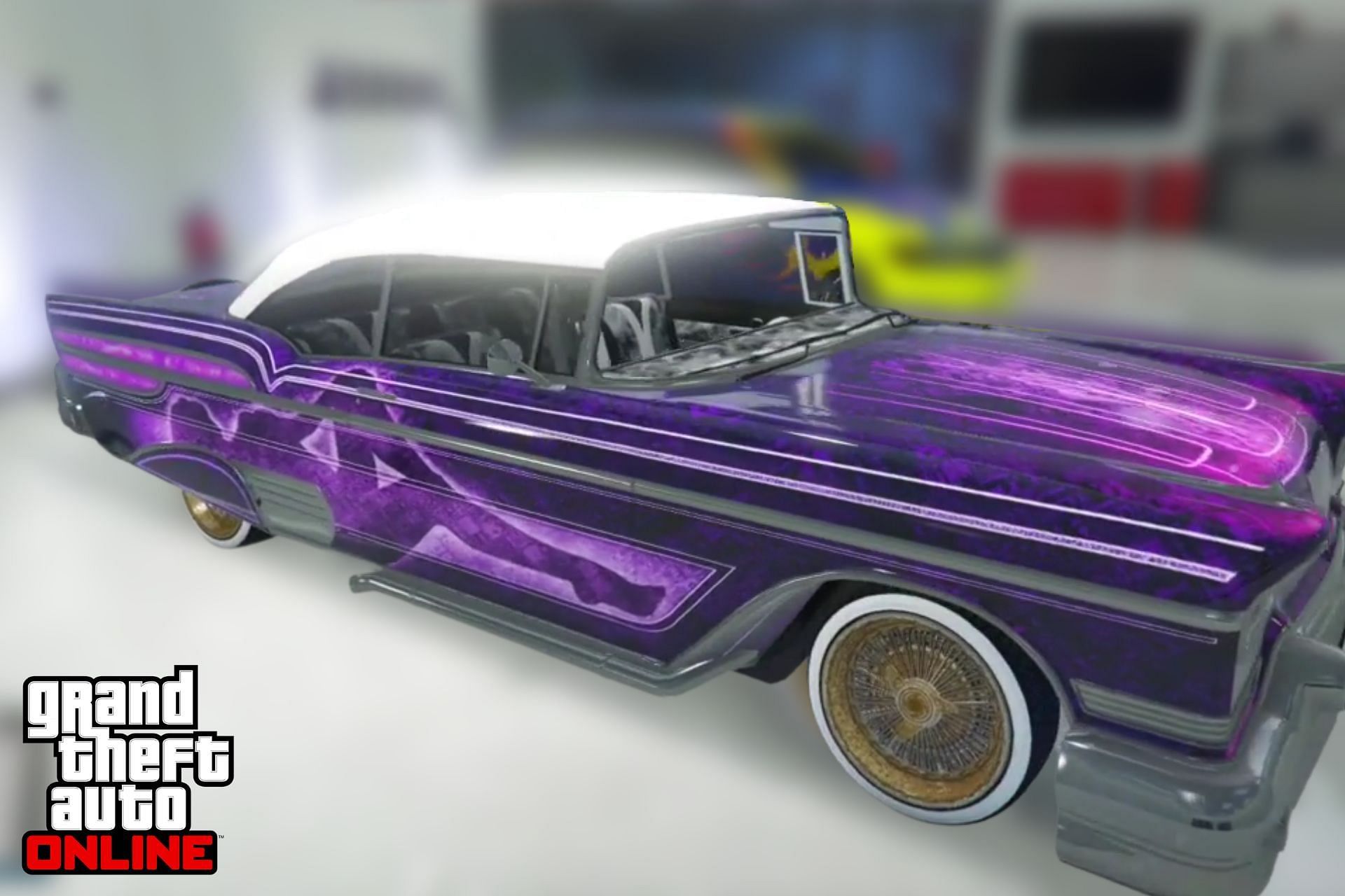 purple lowrider cars