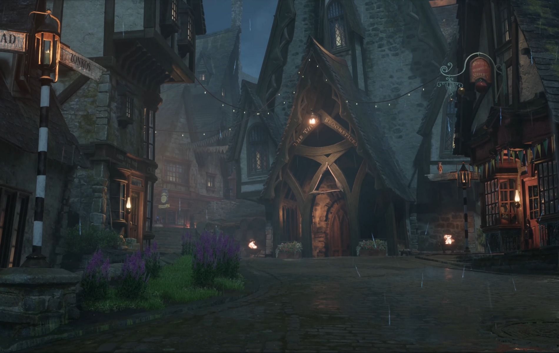 A still of Hogsmeade (Image via Hogwarts Legacy)