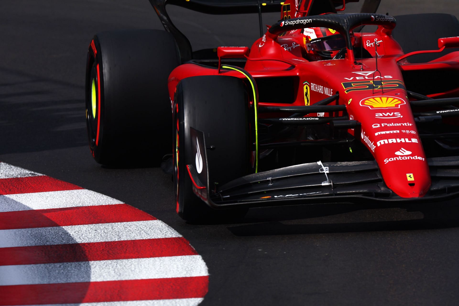 Carlos Sainz (55) Scuderia Ferrari F1-75, 2022 Monaco GP